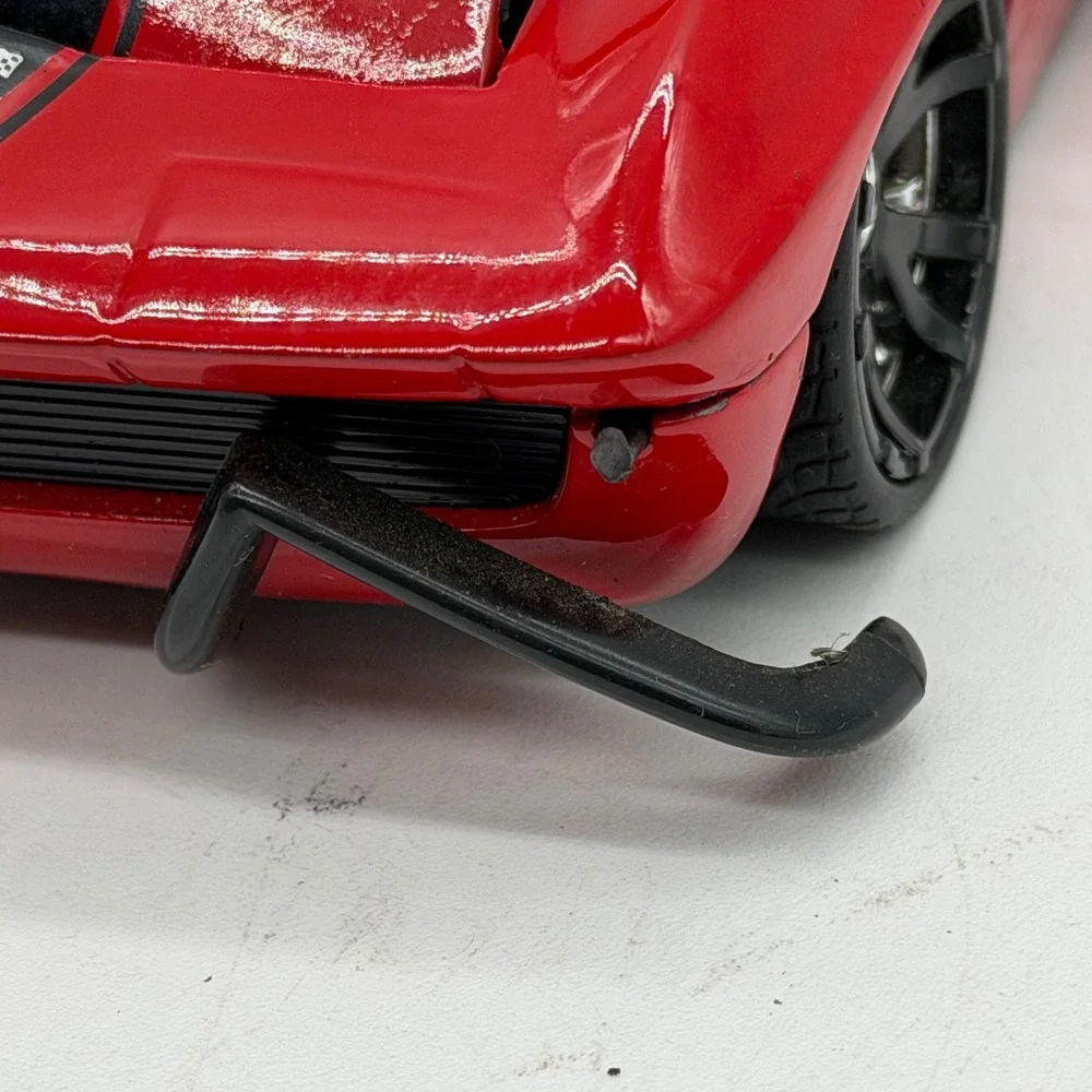 Jada Toys 90345 Bigtime Muscle 1/24 Red 1963 Chevy Corvette StingRay Diecast Car